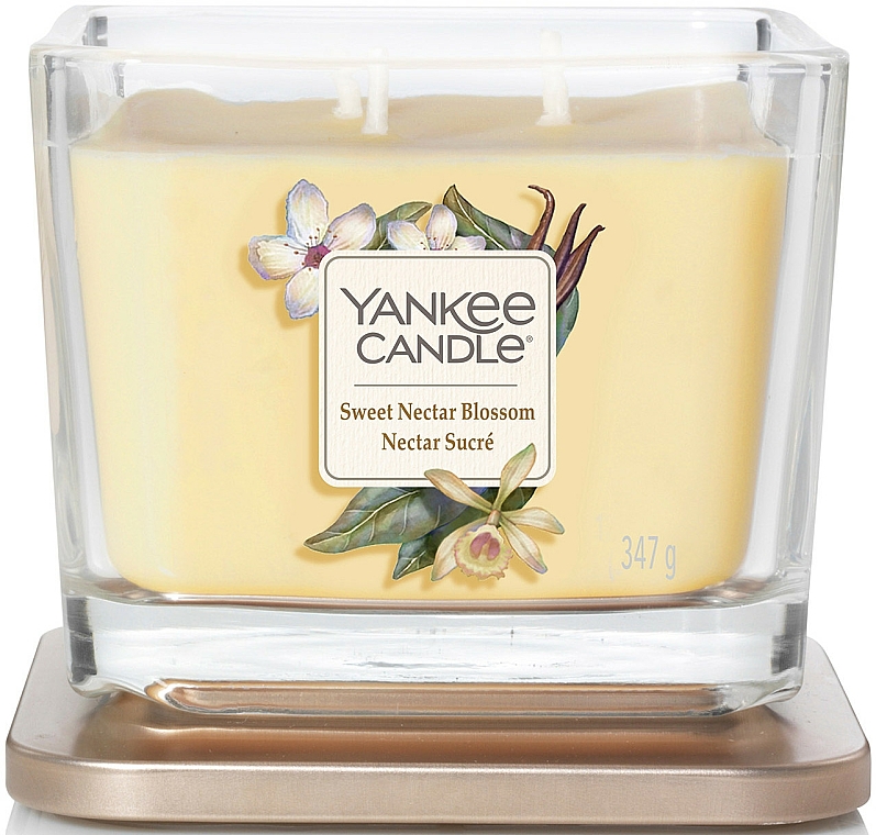 Duftkerze im Glas Sweet Nectar Blossom - Yankee Candle Sweet Nectar Blossom Elevation Square Candles — Bild N1
