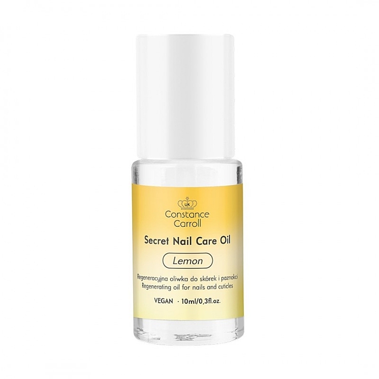 Nagel- und Nagelhautöl Zitrone - Constance Carroll Secret Nail Care Oil Lemon — Bild N1