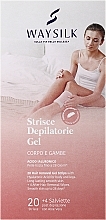 Düfte, Parfümerie und Kosmetik Gelstreifen für die Körperhaarentfernung - Waysilk Gel Hair Removal Strips