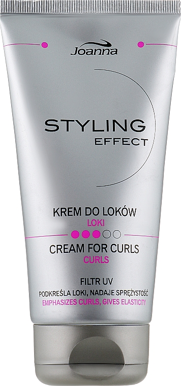 Stärkende Stylingcreme für lockiges Haar - Joanna Styling Effect Cream For Curls — Foto N3