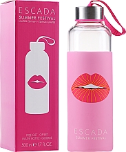 GESCHENK! Flasche für Wasser - Escada Summer Festival Limited Edition — Bild N2