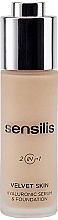 2in1 Serum-Foundation - Sensilis Velvet Skin 2 In 1 Hyaluronic Serum & Foundation  — Bild N1