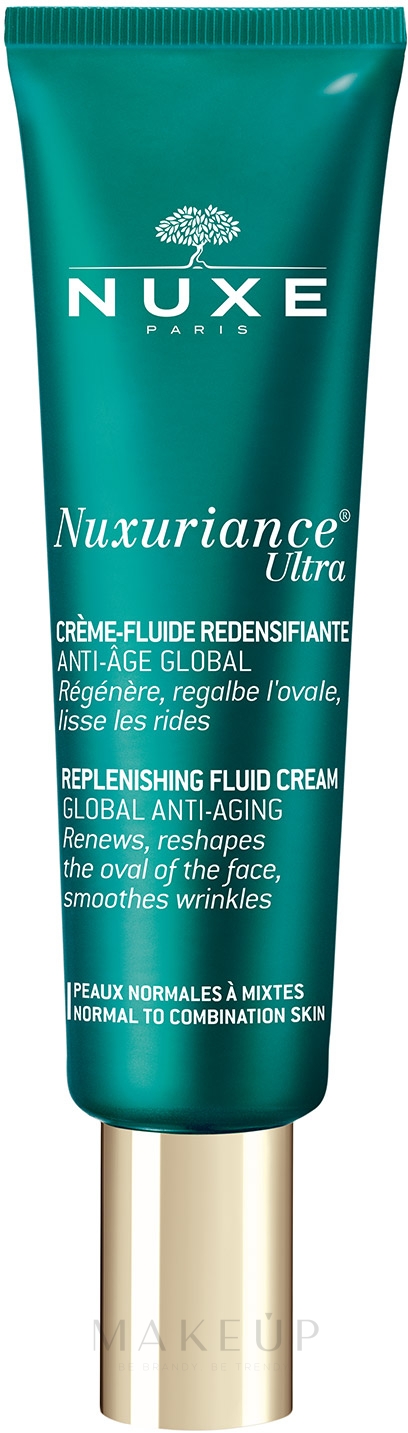 Anti-Aging Gesichtscreme-Fluid für normale und Mischhaut - Nuxe Nuxuriance Ultra Replenishing Fluid Cream — Bild 50 ml