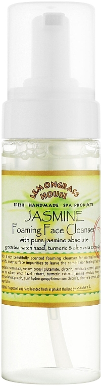 Reinigungsschaum mit Jasmin - Lemongrass House Jasmine Foaming Face Cleanser — Bild N2