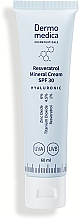 Düfte, Parfümerie und Kosmetik Anti-Aging-Gesichtscreme - Dermomedica Hyaluronic Resveratrol Mineral Cream SPF30