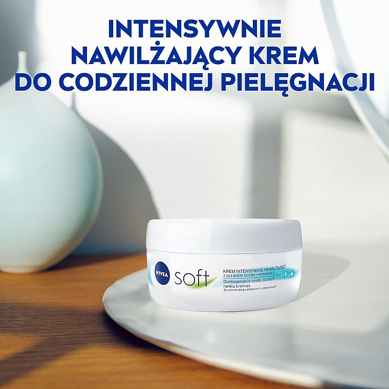 Erfrischende Feuchtigkeitscreme für Körper - NIVEA Soft Intensive Moisturising Cream — Bild N3