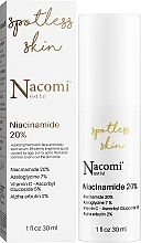 Aufhellendes Gesichtsserum mit Niacinamid - Nacomi Next Level Niacinamide 20% — Bild N2