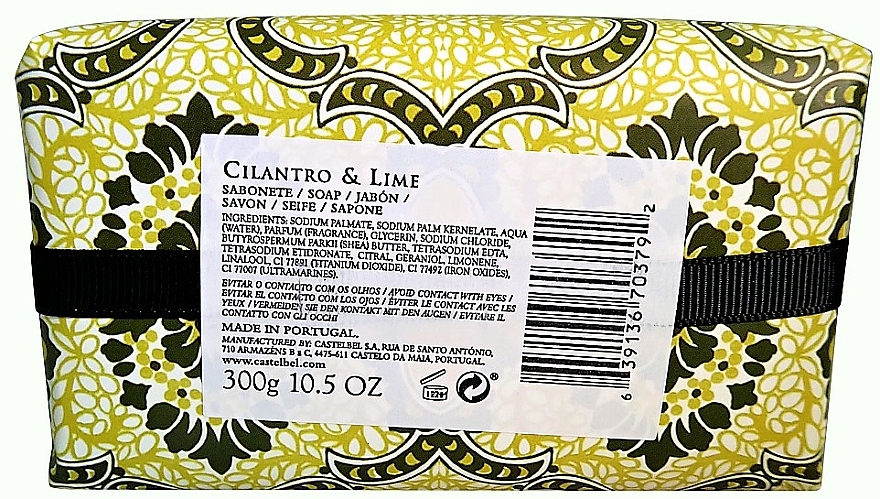 Seife mit Koriander- und Zitronenduft - Castelbel Tile Cilantro & Lime Soap — Bild N4