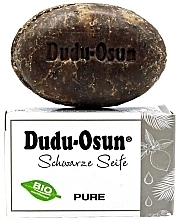 Schwarze Bio-Seife parfümfrei - Dudu-Osun Black Soap Pure — Bild N1