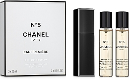 Chanel N5 Eau Premiere - Eau de Parfum (2x20ml Refill + 20ml Parfümzerstäuber) — Bild N1