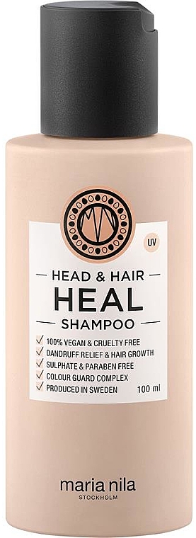 Shampoo gegen Schuppen mit Vitamin E und Aloe Vera-Extrakt - Maria Nila Head & Hair Heal Shampoo — Bild N1