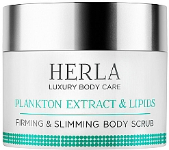 Straffendes Körperpeeling zum Abnehmen mit Planktonextrakt und Lipiden - Herla Luxury Body Care Plankton Extract & Lipids Firming & Slimming Body Scrub — Bild N1