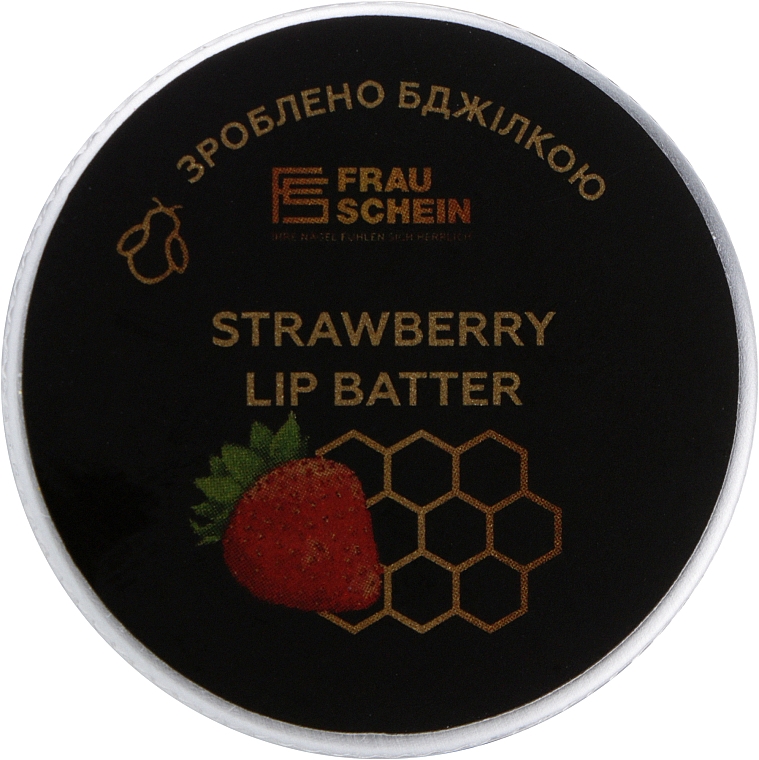 Lippenbalsam Erdbeere - Frau Schein Lip Batter Strawberry — Bild N2