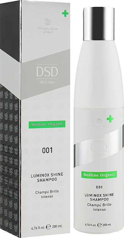 Glanzshampoo für sehr empfindliche Kopfhaut №001 - Simone DSD de Luxe Medline Organic Luminox Shine Shampoo — Bild N2
