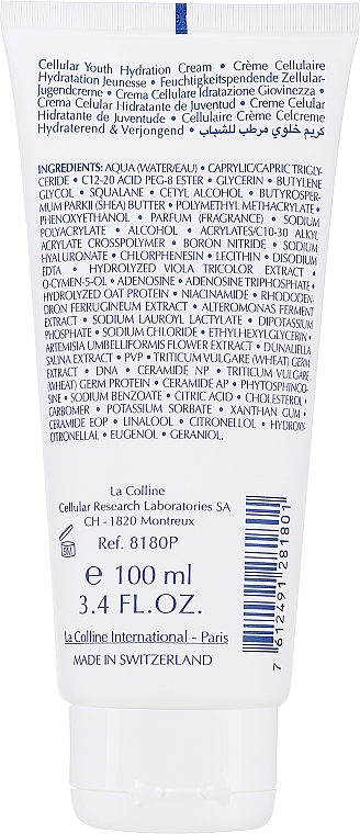 Gesichtscreme - La Colline Moisture Boost++ Cellular Youth Hydration Cream — Bild N2