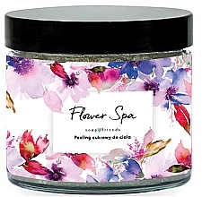 Düfte, Parfümerie und Kosmetik Zuckerpeeling für den Körper - Soap&Friends Flower SPA