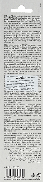 Herrenkamm 17,5 cm - Titania — Bild N3