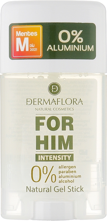 Gel-Deostick für Männer - Dermaflora For Him Intensity Natural Gel Stick — Bild N1