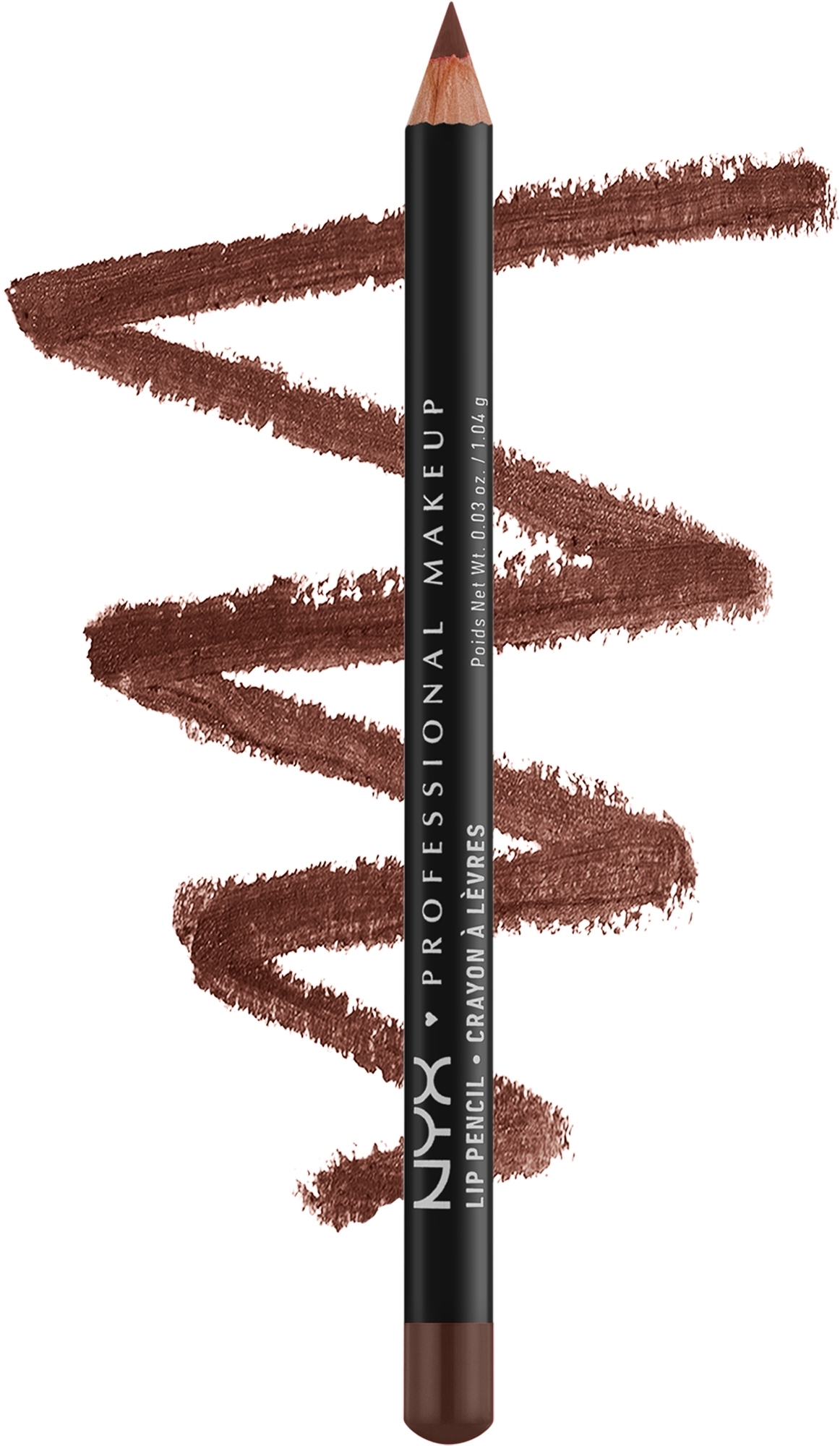 Lippenkonturenstift - NYX Professional Makeup Slim Lip Pencil — Bild 802 - Brown