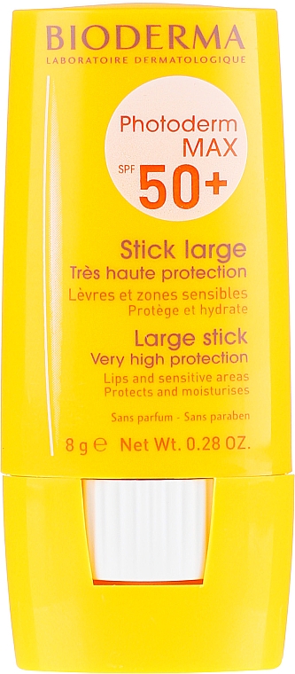 Sonnenschutzstick für empfindliche Zonen SPF 50+ - Bioderma Photoderm Max SPF50+ Large Stick — Bild N1