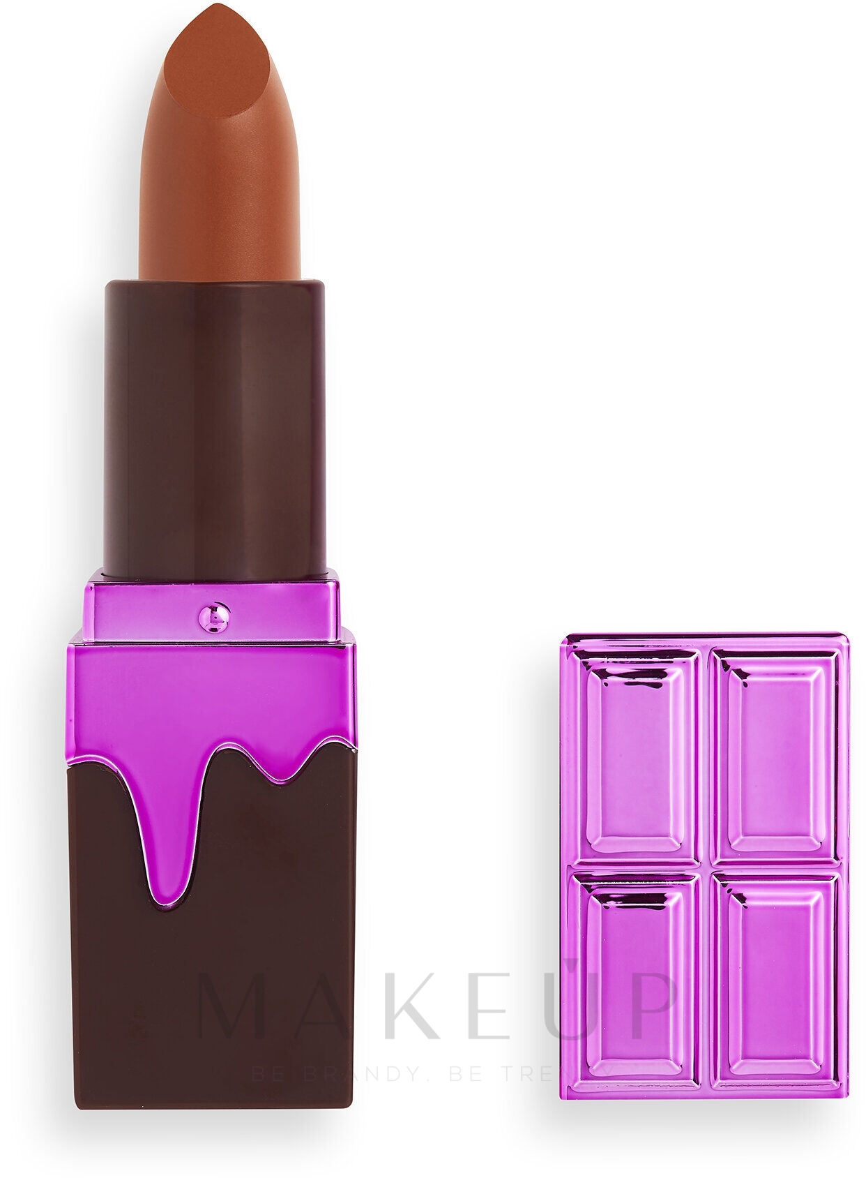 Lippenstift Schokolade - I Heart Revolution Chocolate Lipstick — Bild Chocolate Fudge