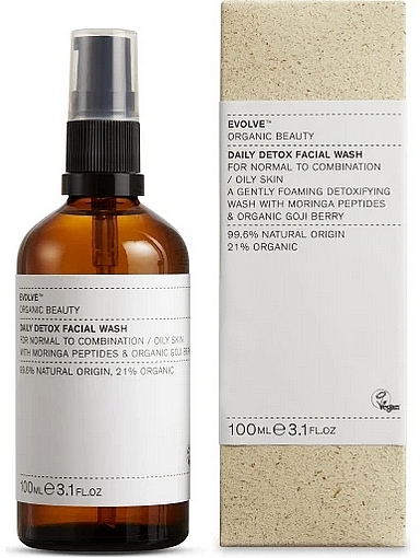 Detox Daily Cleanser - Evolve Organic Beauty Daily Detox Facial Wash — Bild N1
