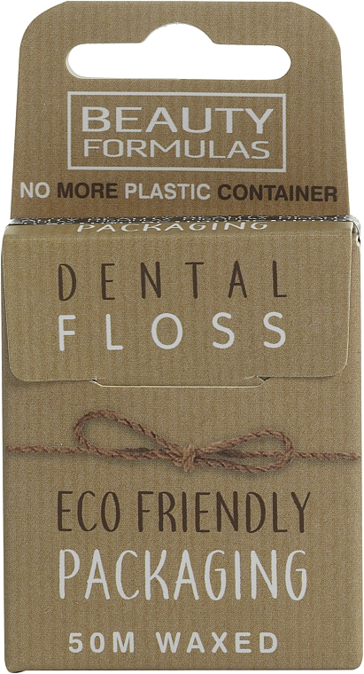 Ökologische gewachste Zahnseide - Beauty Formulas Eco Friendly Dental Floss