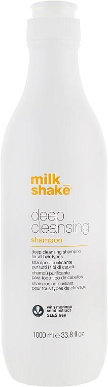 Shampoo für alle Haartypen mit Moringasamenextrakt - Milk Shake Deep Cleansing Shampoo — Bild N3