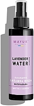 Düfte, Parfümerie und Kosmetik Duftendes Naturwasser mit Lavendel - Mayur