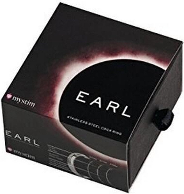 Erektionsring 55 mm - Mystim Earl Strainless Steel Cock Ring — Bild N1
