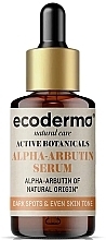Düfte, Parfümerie und Kosmetik Gesichtsserum - Ecoderma Active Botanicals Alfa-Arbutin Serum