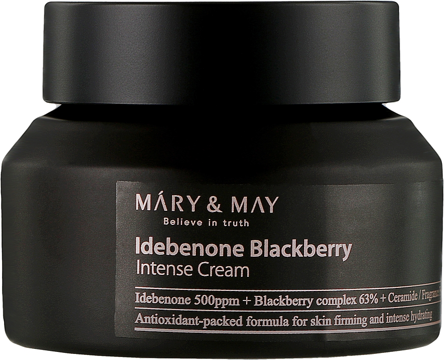 Anti-Aging-Creme mit Idebenon - Mary & May Idebenone Blackberry Complex Intense Cream — Bild N1