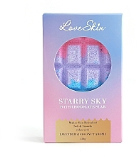 Düfte, Parfümerie und Kosmetik Badeschokolade Sternenhimmel - Love Skin Starry Sky Bath Chocolate Slab 