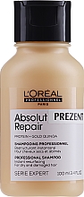GESCHENK! Shampoo für geschädigtes Haar - L'Oreal Professionnel Serie Expert Absolut Repair Gold Quinoa + Protein Shampoo — Bild N1
