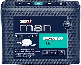 Urologische Einlagen für Männer Seni Man Extra Level 3 15 St. - Seni — Bild N2