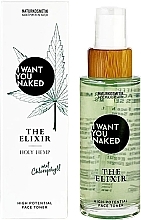 Düfte, Parfümerie und Kosmetik Gesichtstonikum - I Want You Naked The Elixir High Potential Face Toner