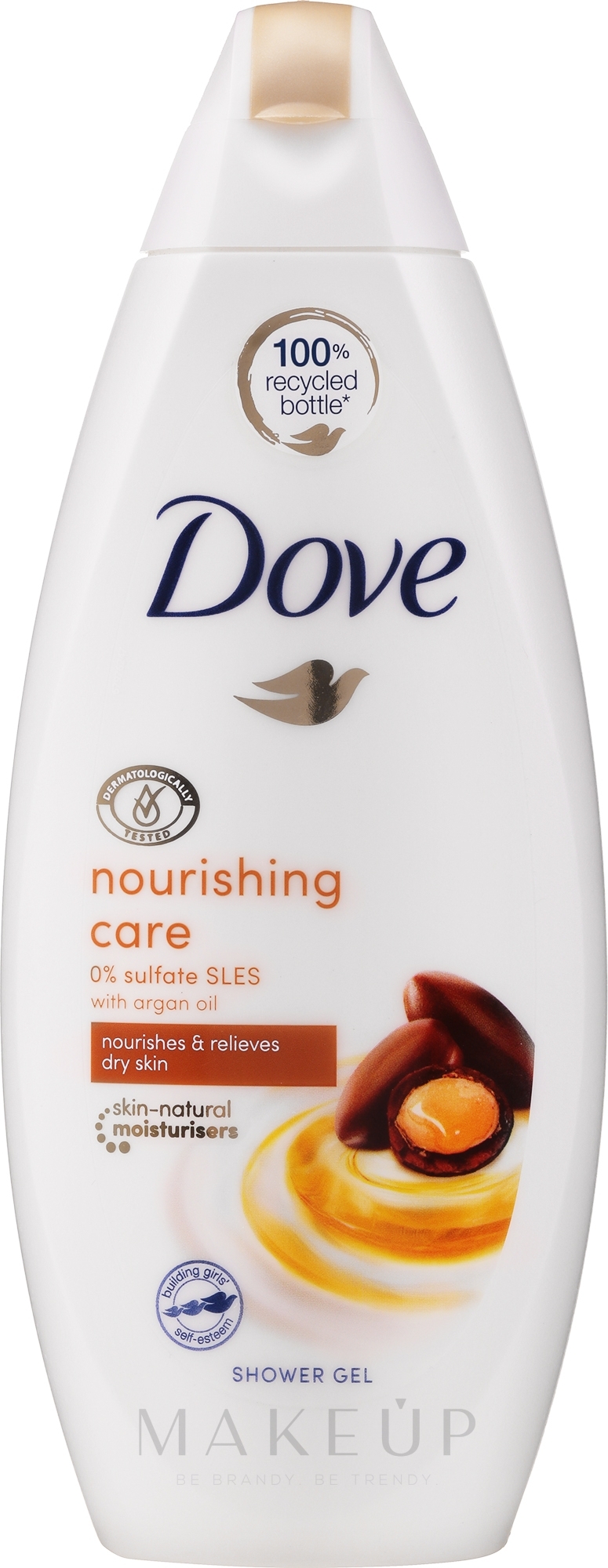 Pflegendes Creme-Duschgel mit Arganöl - Dove Nourishing Care And Oil Body Wash — Bild 250 ml