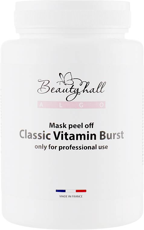 Antioxidative, pflegende und verjüngende Alginatmaske für das Gesicht mit Acerola und Vitamin A, E, K und Gruppe der B-Vitamine - Beautyhall Algo Peel Off Mask Classic Vitamin Burst — Bild N1