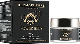 Düfte, Parfümerie und Kosmetik Schützende Anti-Falten Gesichtscreme für Tag und Nacht - Dermofuture Power Bees Protective Anti-wrinkle Cream
