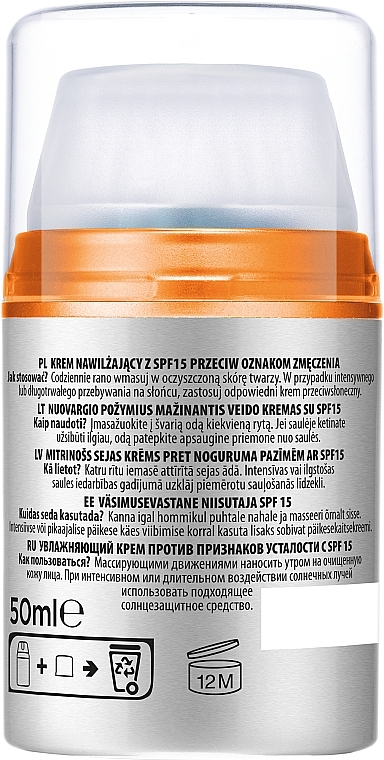 Feuchtigkeitsspendende Gesichtscreme gegen Müdigkeit - L'Oreal Paris Men Expert Hydra Energetic Anti-Fatigue SPF15 Moisturiser — Bild N8