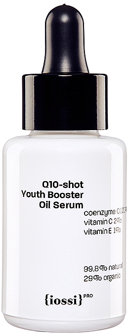 Energetisierendes und glättendes Ölserum für das Gesicht mit Coenzym Q10, Vitamin C und E - Iossi Q10-Shot Youth Booster Oil Serum — Bild N1