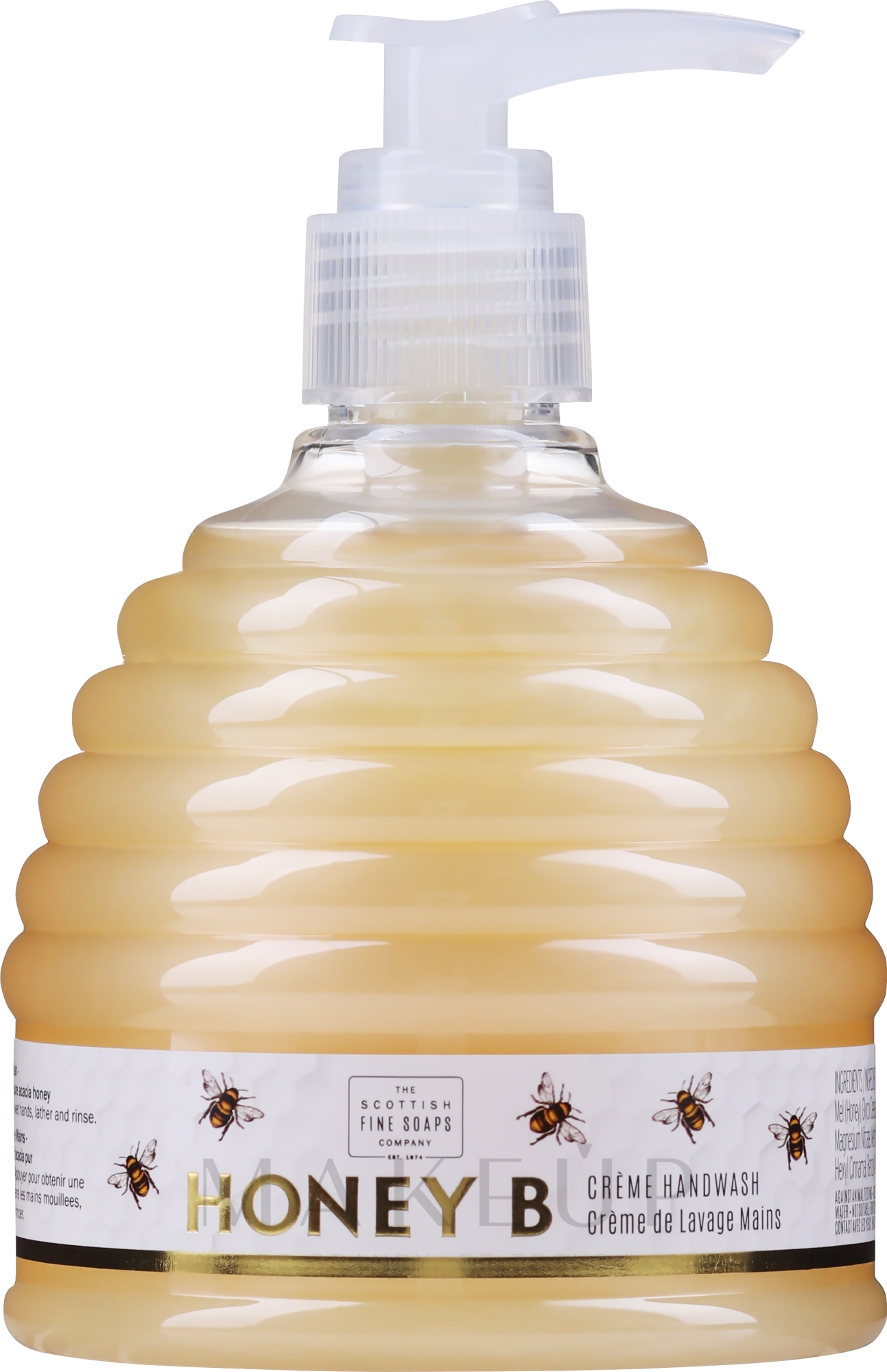 Flüssige Handseife "Schöllkraut" - Scottish Fine Soaps Cream Honey B Hand Wash — Bild 300 ml