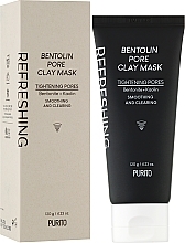 Maske zur Reinigung der Gesichtsporen - Purito Bentolin Pore Clay Mask — Bild N2