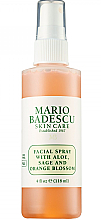 Feuchtigkeitsspendendes Gesichtsspray mit Aloe, Salbei und Orangenblüten - Mario Badescu Facial Spray with Aloe Sage & Orange Blossom — Bild N2