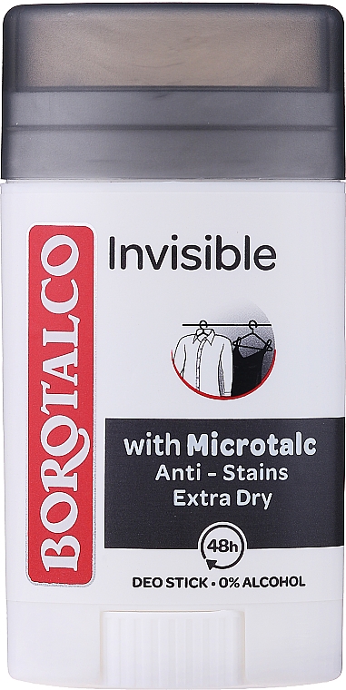 Deostick - Borotalco Invisible Deo Stick — Bild N1