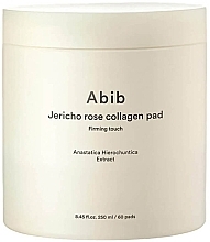 Düfte, Parfümerie und Kosmetik Pflegende Pads mit Kollagen  - Abib Jericho Rose Collagen Pad Firming Touch 