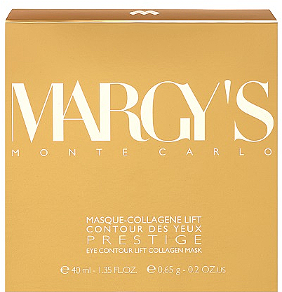 Lifting-Patches für die Augenpartie mit Kollagen - Margys Monte Carlo Eye Contour Lift Collagen Mask — Bild N1