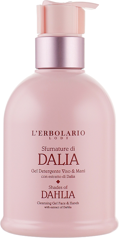 Reinigungsgel für Gesicht und Körper Dahlia - L'erbolario Gel Detergente Viso & Mani Sfumature Di Dalia — Bild N2