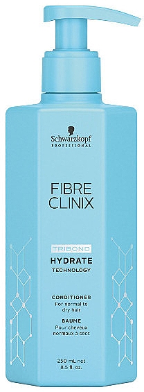 Feuchtigkeitspendender Conditioner für normales und trockenes Haar - Schwarzkopf Professional Fibre Clinix Hydrate Conditioner — Bild N1