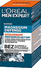Hypoallergene Gesichtscreme mit Hyaluronsäure - L'Oreal Paris Men Expert Magnesium Defense — Bild N3